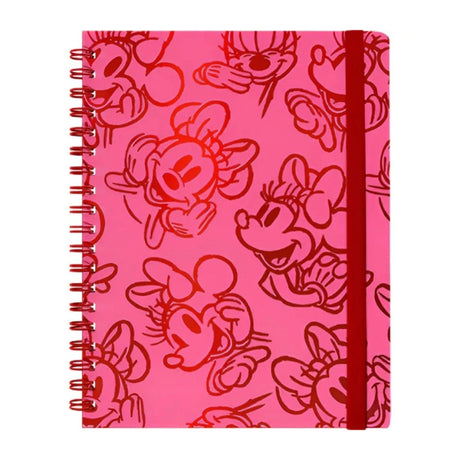 Mooving Notes - Libreta Espiral A5 Líneas Minnie