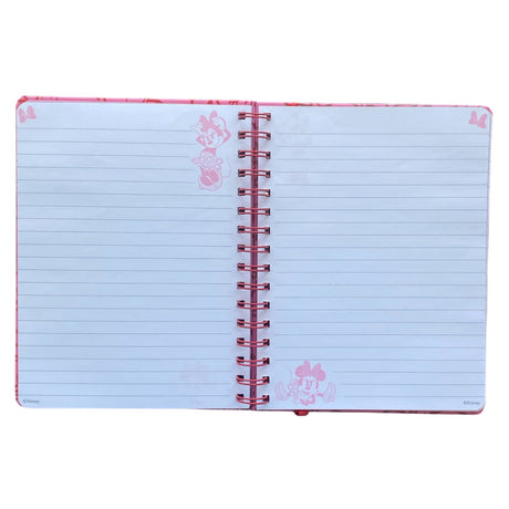 Mooving Notes - Libreta Espiral A5 Líneas Minnie