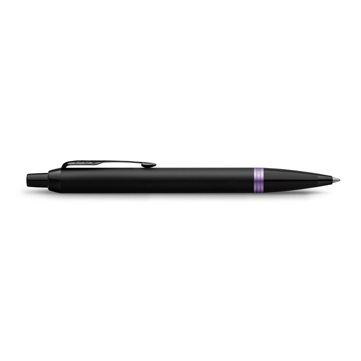 Parker - Boligrafo IM Vibrant Rings Punta Media Amethyst Purple