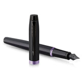 Parker - Pluma IM Vibrant Rings Punta Media Amethyst Purple