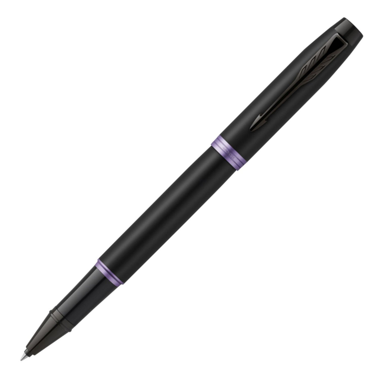 Parker - Rollerball IM Vibrant Rings Punta Fina Amethyst Purple