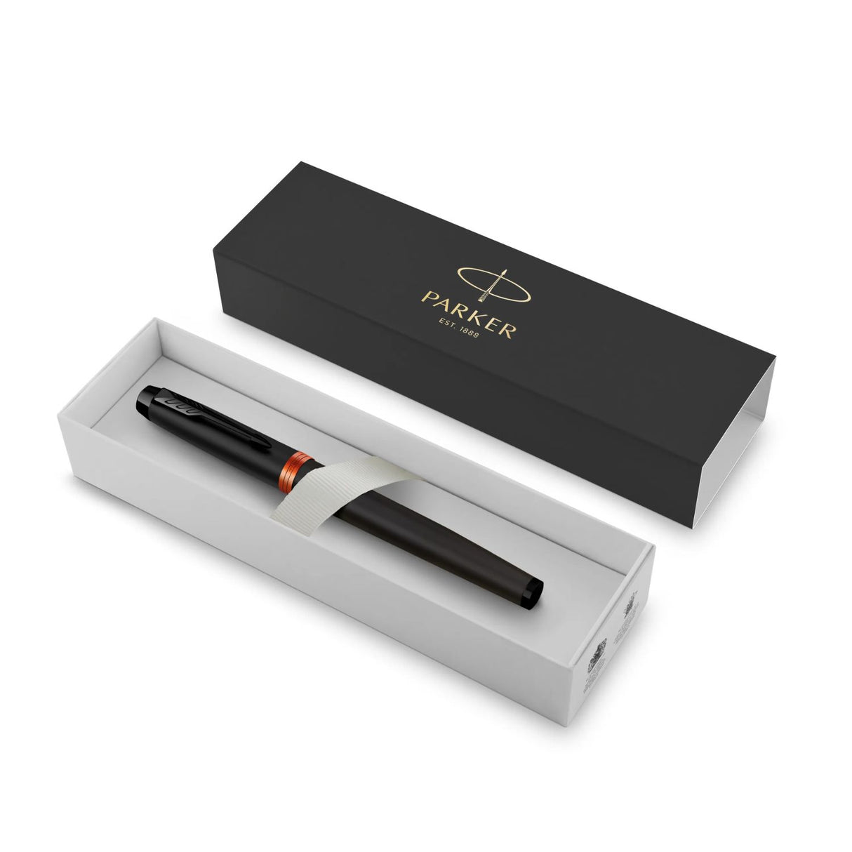 Parker - Rollerball IM Vibrant Rings Punta Fina Flame Orange