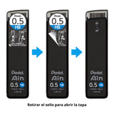 Pentel - Pack 40 Minas para Portaminas Ain Stein 0,5 mm