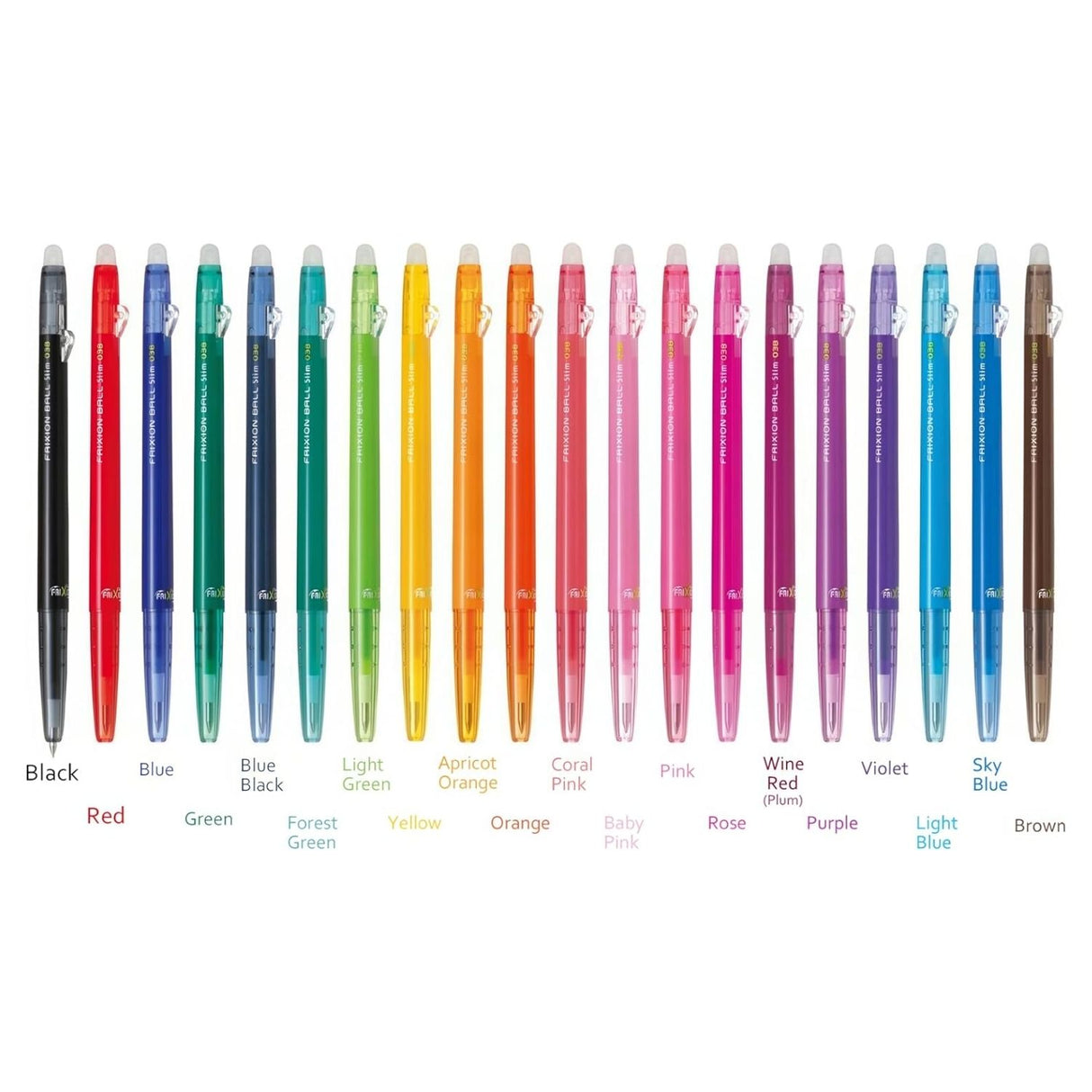 Pilot - Lápiz Gel Frixion Ball Slim Punta 0,38 mm