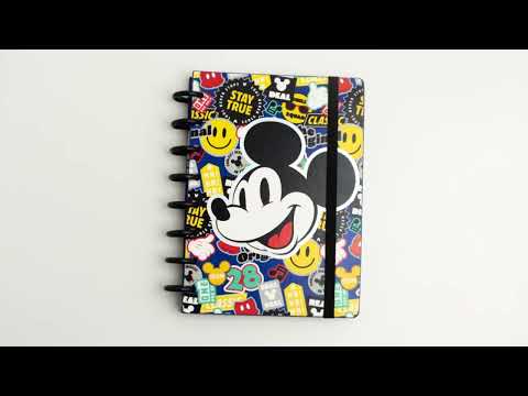 Mooving - Cuaderno de Discos Loop A5 Mickey Mouse