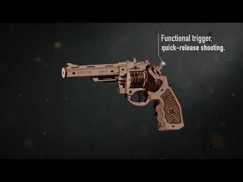 Rokr Justice Guard - Puzzle 3D Revolver Corsac M60