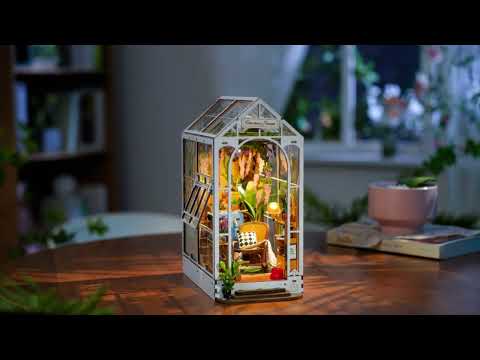 Rolife Booknook & Wonderland - Separador de Libros Garden House