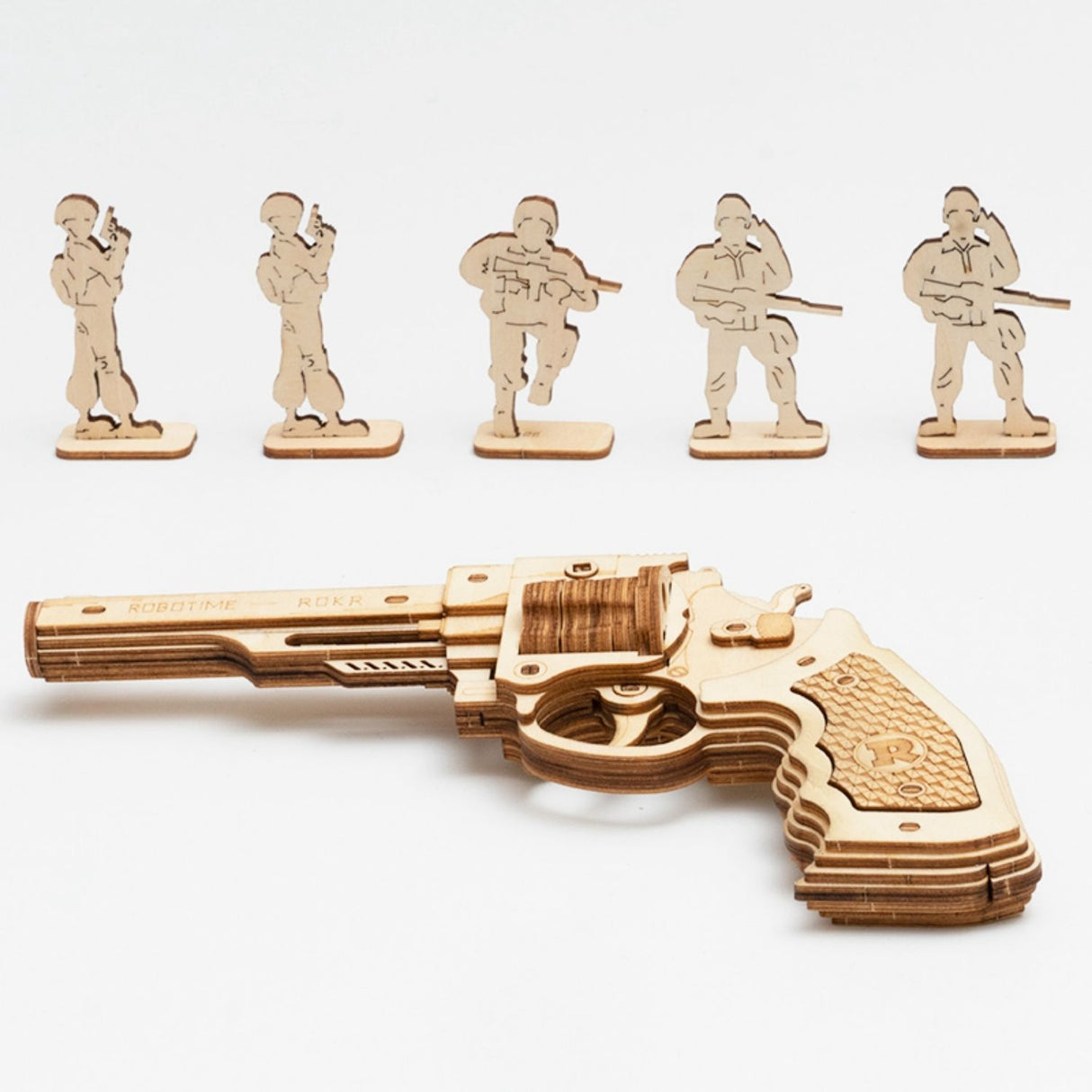 Rokr Justice Guard - Puzzle 3D Revolver Corsac M60