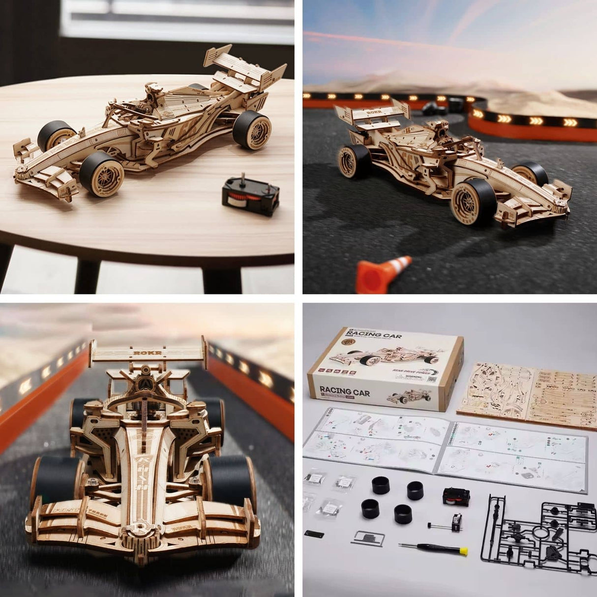 Rokr - Puzzle 3D Racing Car Auto de Carreras