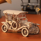 Rokr Scale Model Vehicle - Puzzle 3D Auto Antiguo Vintage Car