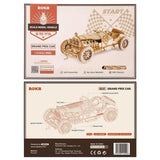 Rokr Scale Model Vehicle - Puzzle 3D Auto Grand Prix Car