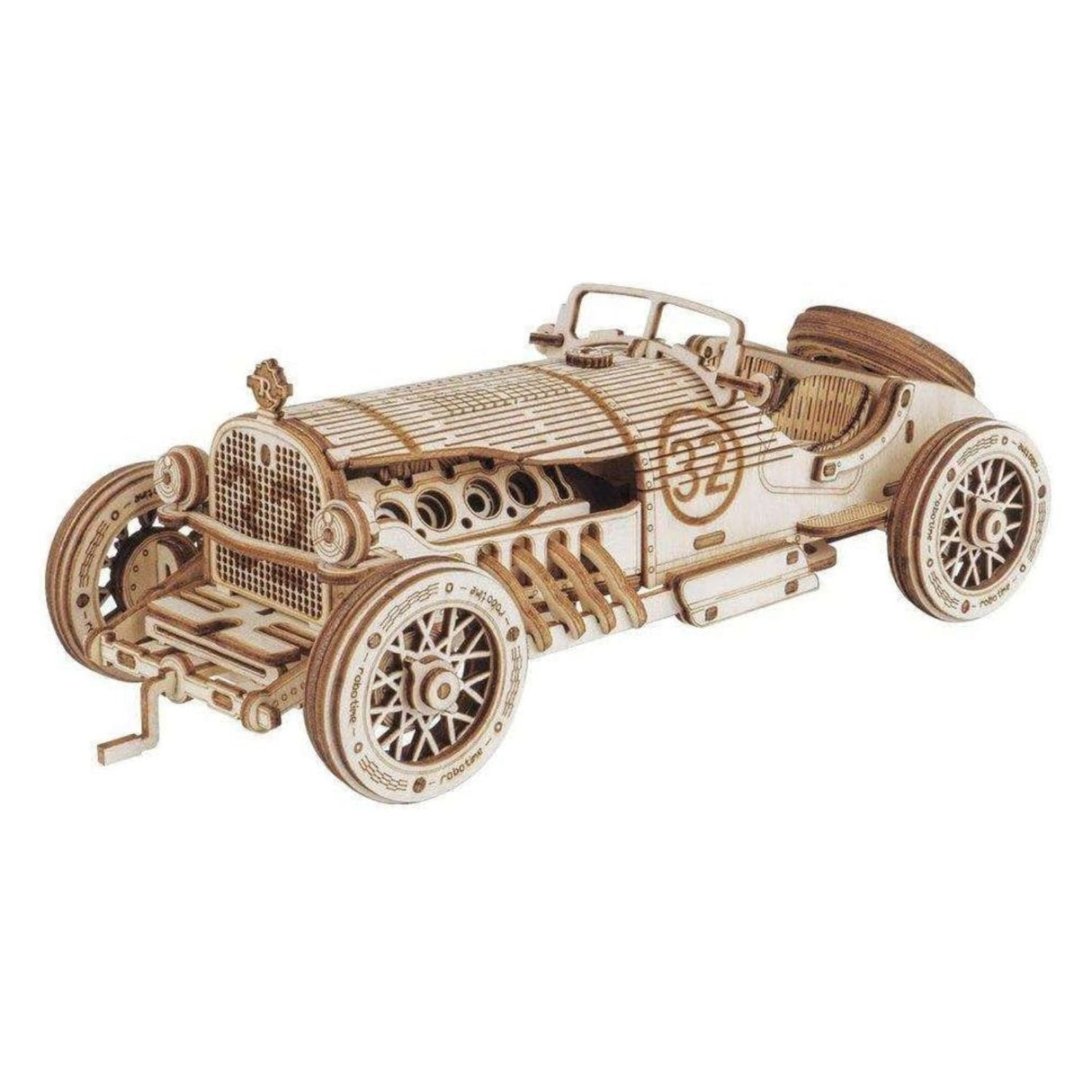 Rokr Scale Model Vehicle - Puzzle 3D Auto Grand Prix Car