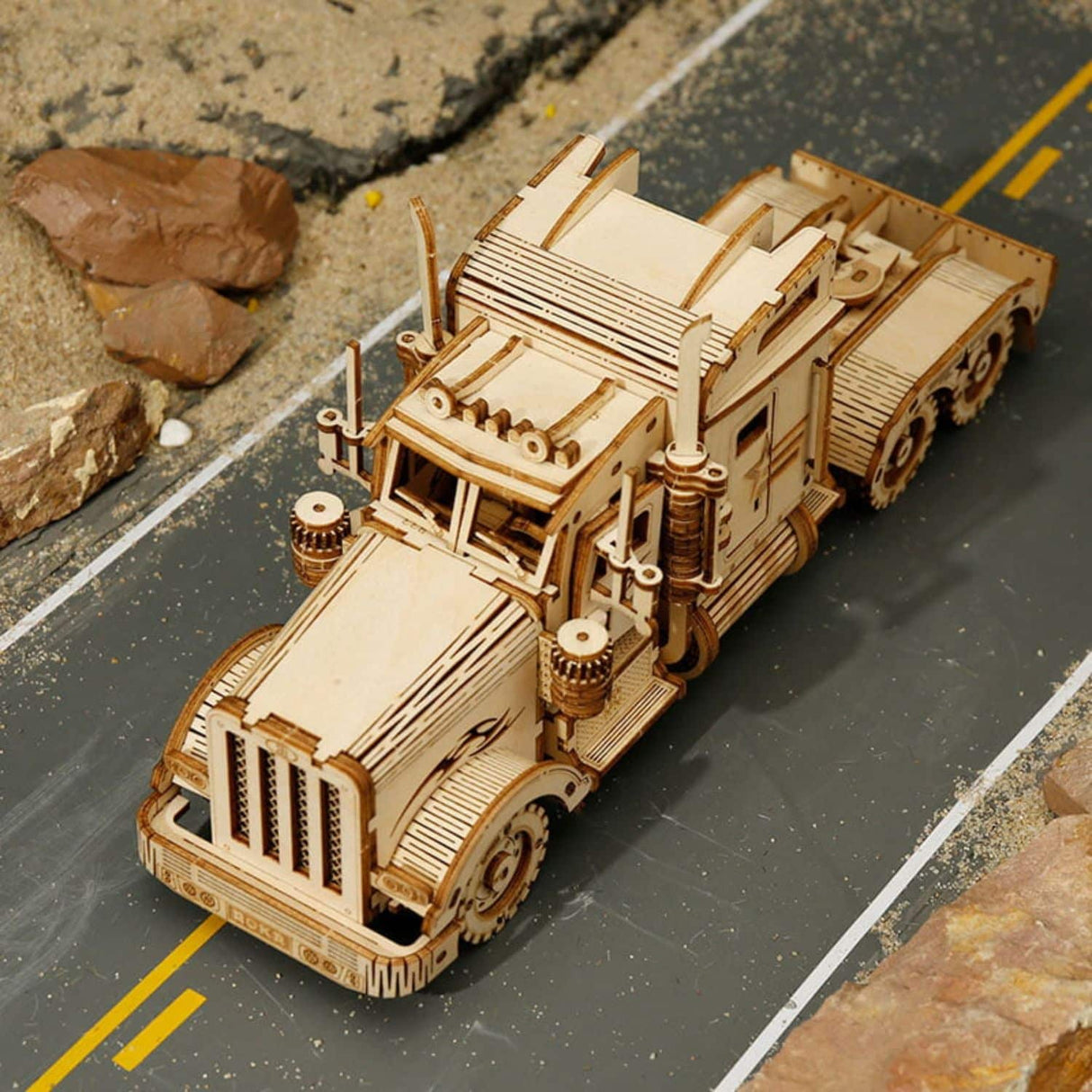 Rokr Scale Model Vehicle - Puzzle 3D Camión Heavy Truck