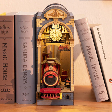 Rolife Booknook & Wonderland - Separador de Libros Time Travel