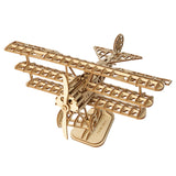 Rolife Classical - Puzzle 3D Avión Biplano Airplane