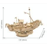 Rolife Classical - Puzzle 3D Barco Pesquero Fishing Ship