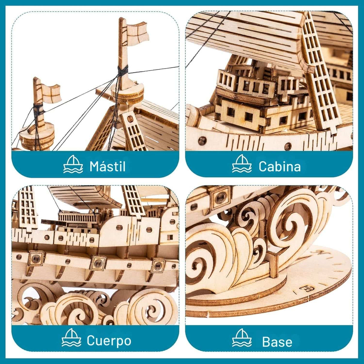 Rolife Classical - Puzzle 3D Barco Sailing Ship