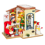 Rolife DIY Mini House - Casas Miniatura Christmas Snow House