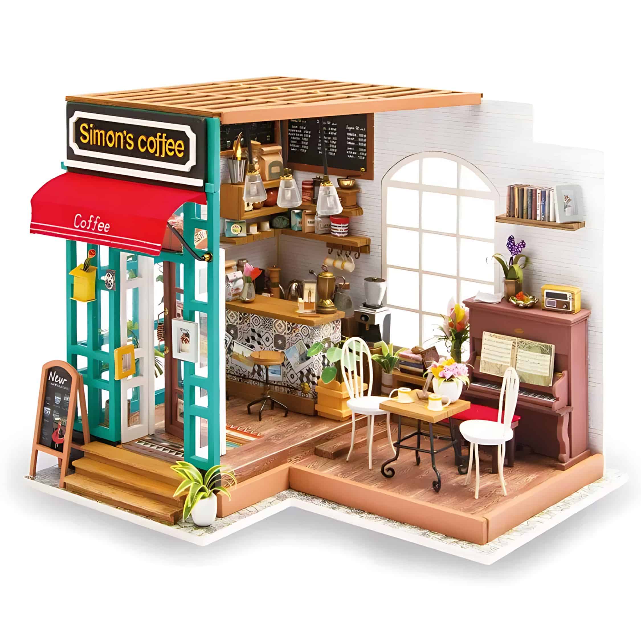 Casa Miniatura Rolife DIY Mini House Simon s Coffee Dibu Chile