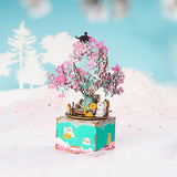 Rolife - Miniatura Armable Cherry Blossom Tree Caja Musical