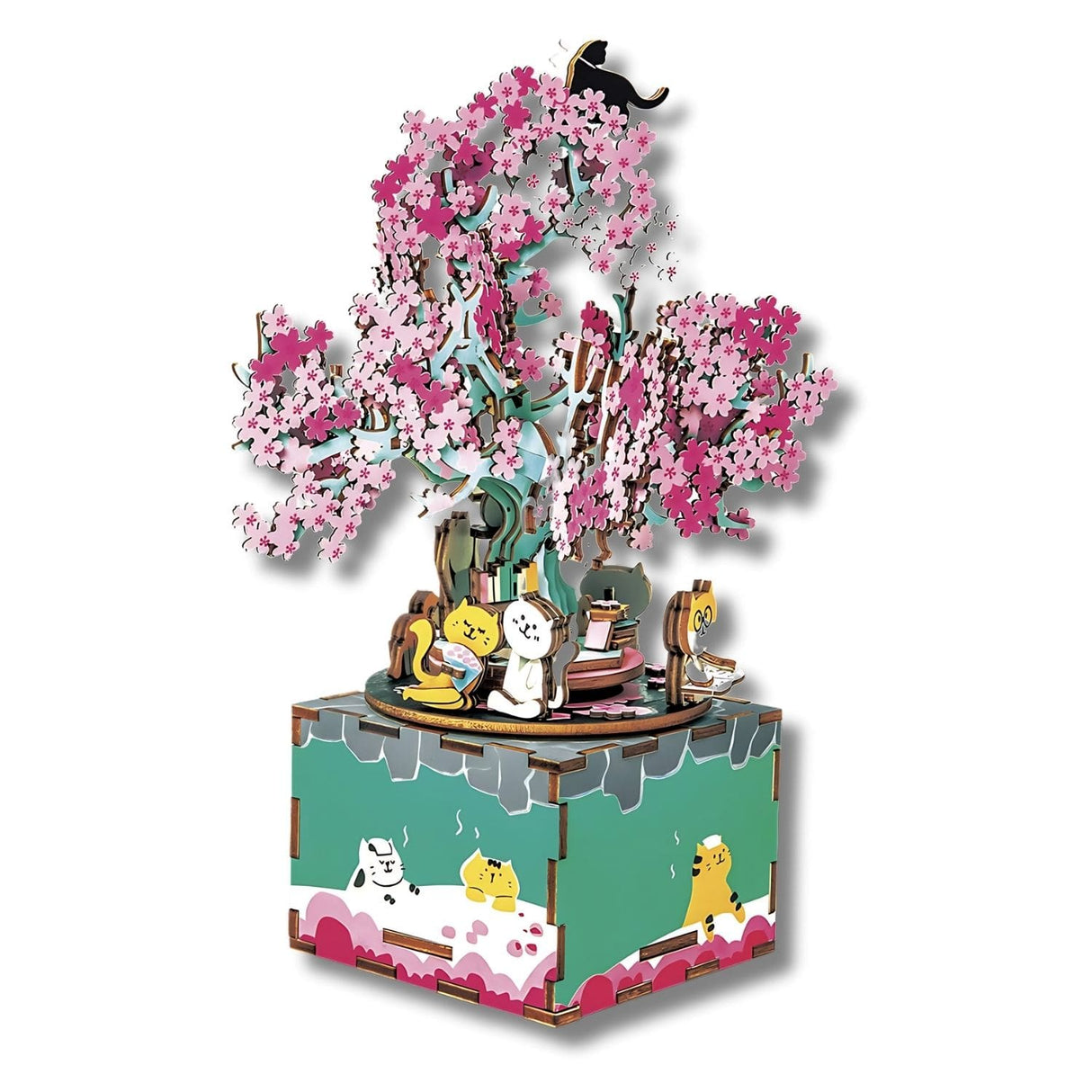 Rolife - Miniatura Armable Cherry Blossom Tree Caja Musical