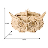 Rolife - Puzzle 3D Owl Storage Box Porta Lápiz