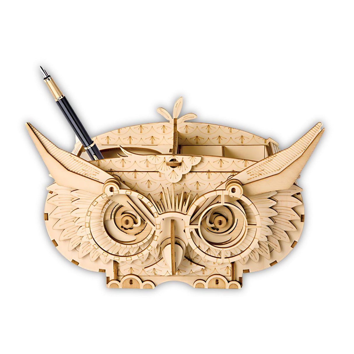 Rolife - Puzzle 3D Owl Storage Box Porta Lápiz