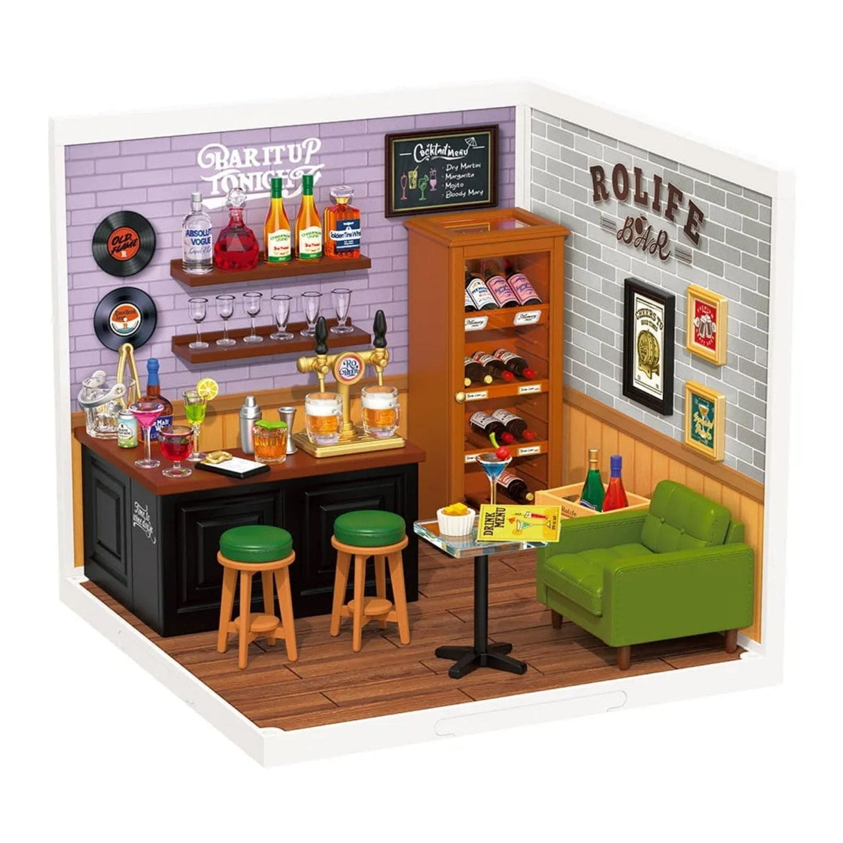 Rolife Super Creator - Casas Miniatura Leisurely Cheers Bar