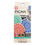 Sakura Pigma Micron - Set 6 Tiralíneas Mandala 01