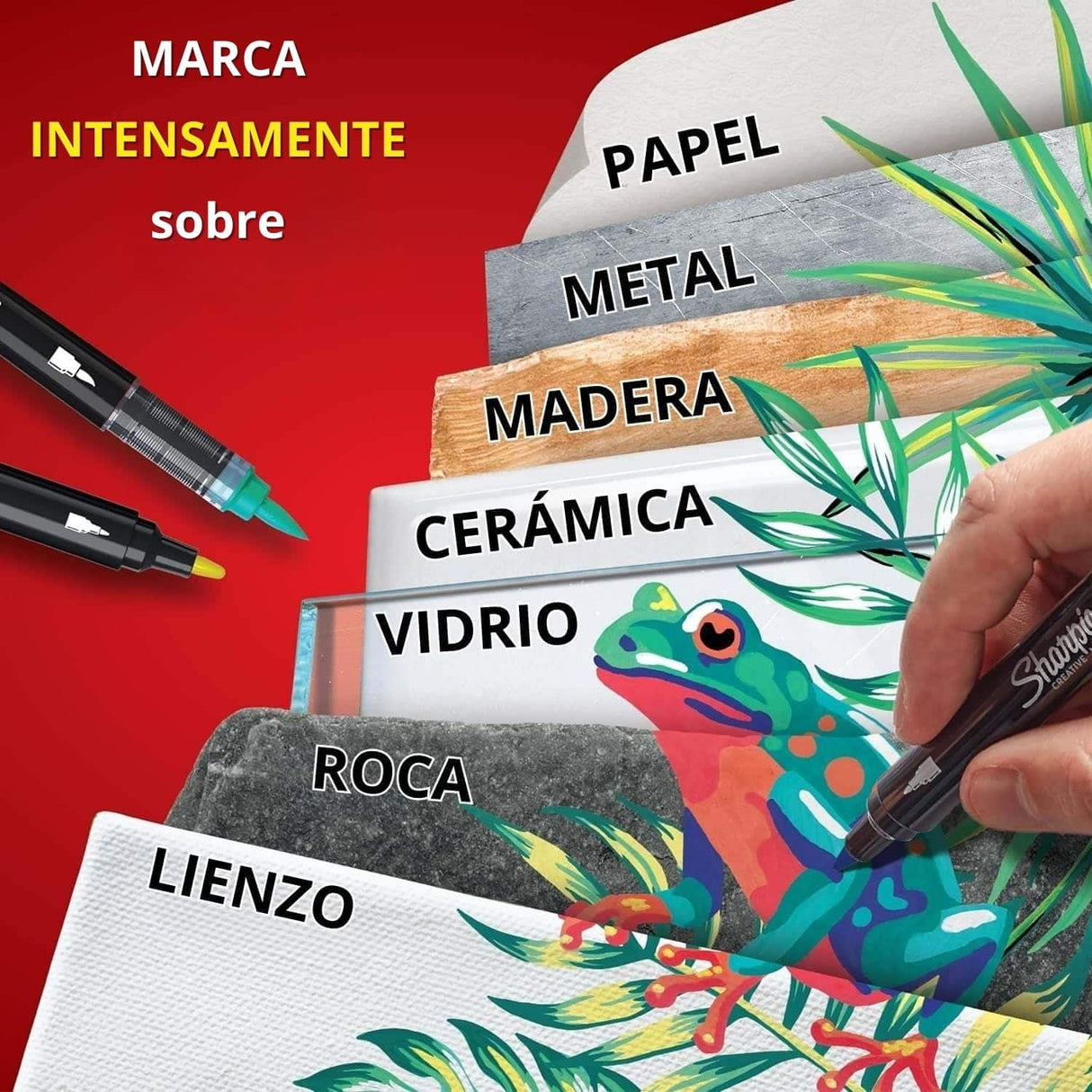 Sharpie Acrylic - Set 12 Marcadores Punta Redonda