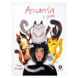 Acuarela y Gatos - Terry Runyan