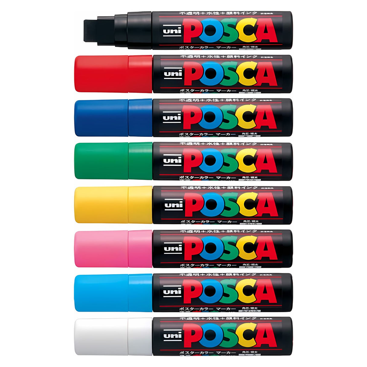 Uni Posca 17K - Marcadores Extra Ancho 15 mm (Japonés)