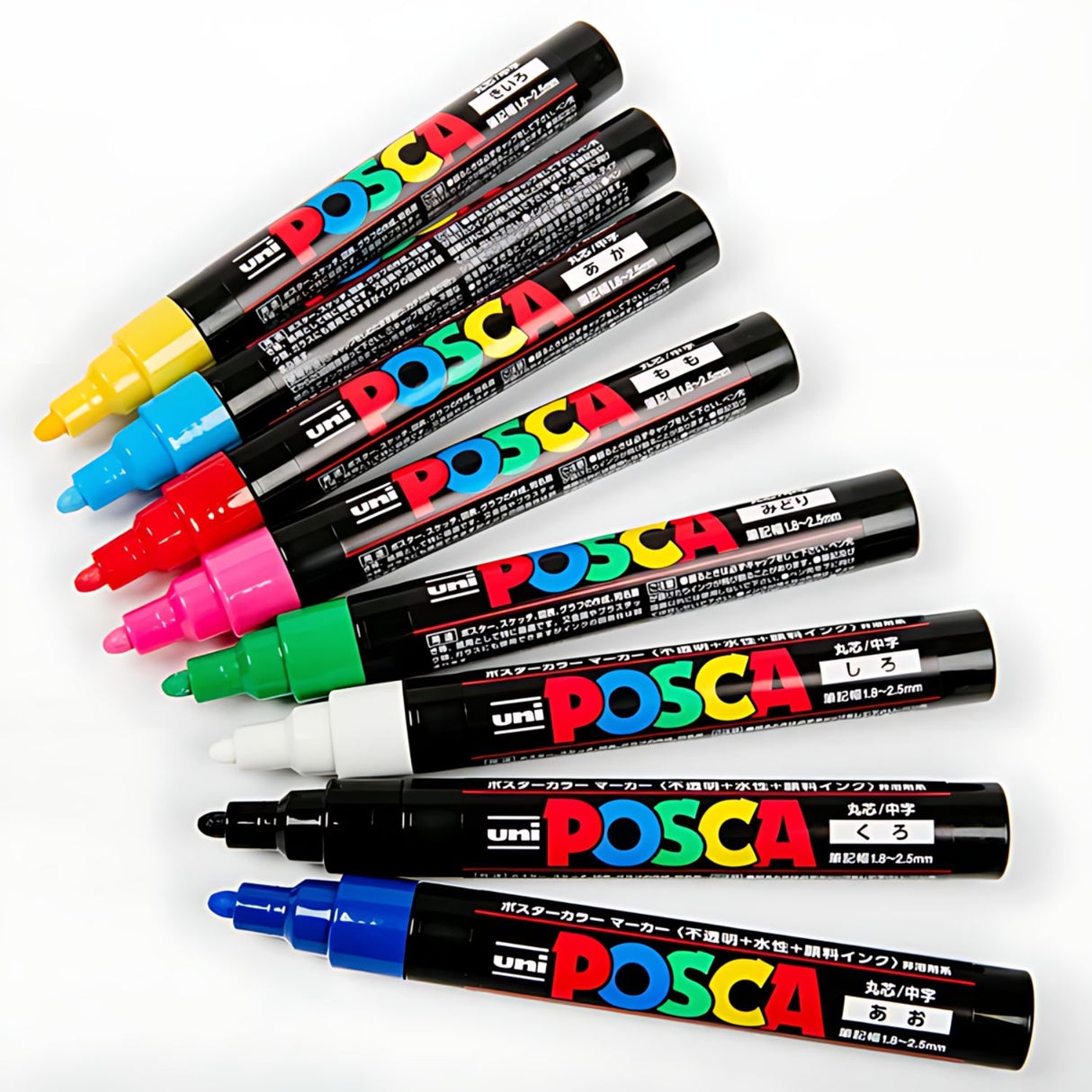 Uni Posca PC-5M - Set 8 Marcadores Medios