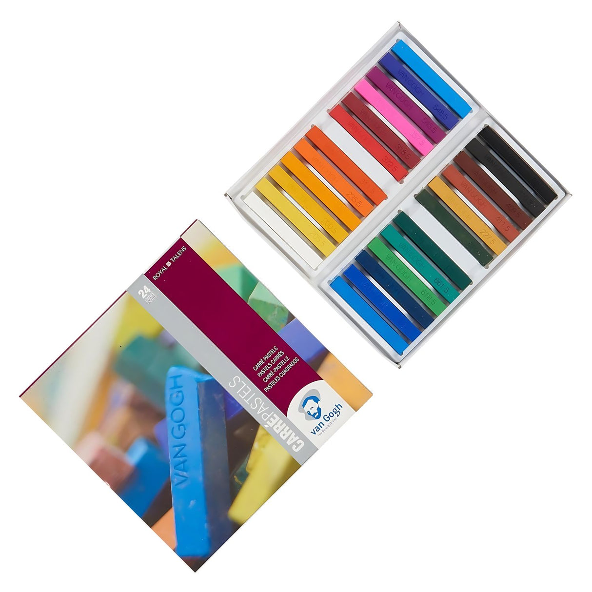 Van Gogh Carré Pastels - Set 24 Pasteles Secos