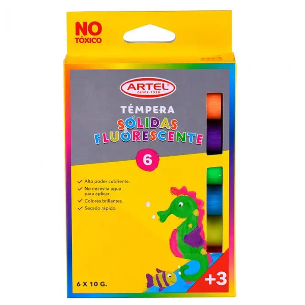 artel-set-6-tempera-solida-fluorescente