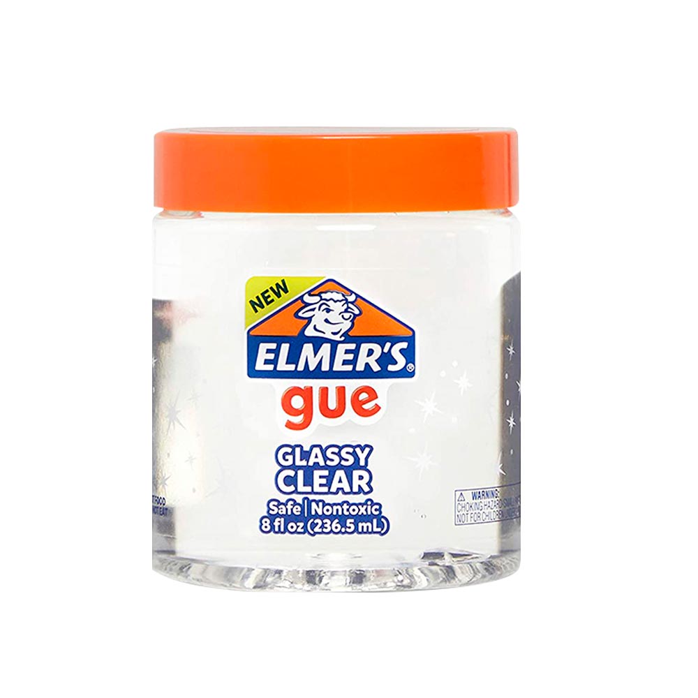 Kit 4 Slime Elmers Gue Listos Para Usar Glitter Aroma Frutal